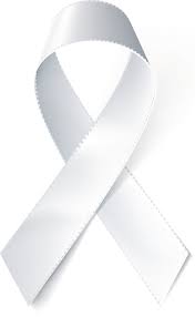 white ribbon