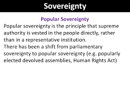 sovereignty